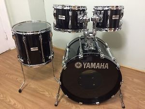 Yamaha Recording Custom 20 10 12 14 Piano Black Drum Set Japan