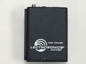 Lectrosonics UM450 High Powered Digital Wireless Hybrid Transmitter (Block 21)