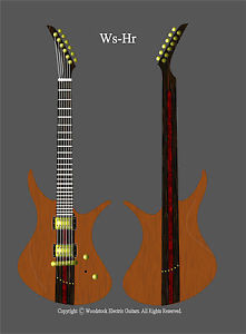 Woodstock - Hr Standard - Hand Made to order Electric Guitar BODY & NECK ONLY!!!
