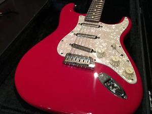 Fender FSR AM LIP ST TRD Torino Red 2012 E-Guitar Free Shipping