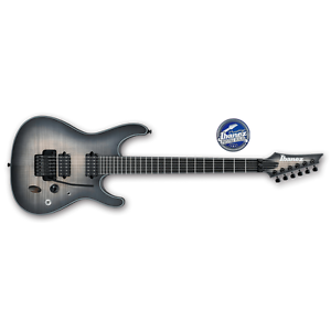Ibanez SIX6DFM-DCB Electric Guitar With Floyd Rose and Dimarzio - Brand New!