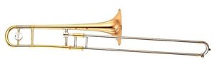 Yamaha YSL-445 GE in B Tenorposaune RETOURE - Goldmessing Goldlack