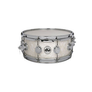 DW Snare 14" x 7" FP-Ultra White Marine