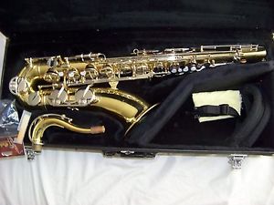 YAMAHA YTS-23 TENOR SAXOPHONE w.NEW Mpiece, N.strap & reed -VERY GOOD CONDITION!