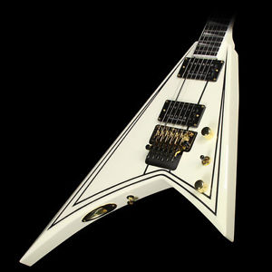 Jackson Pro Rhoads RR3 Electric Guitar Ivory with Black Pinstripes