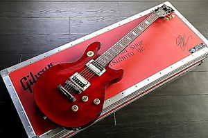 Gibson Custom Shop: Electric Guitar B'z Tak Matsumoto DC Cherry Red 1 USED