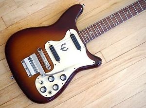 1966 Epiphone Olympic Double Vintage Electric Guitar Gibson Melody Maker w/osc
