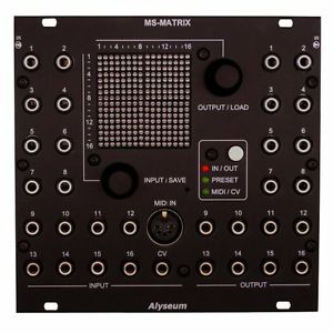 Alyseum MS Matrix Analog & Digital MIDI CV Module