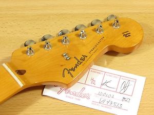 Fender American Vintage RI '57 Stratocaster Neck Nitro "V" Minty! Global!