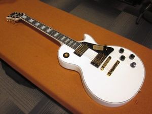 Gibson Custom Shop Les Paul Custom Alpine White Electric Guitar Free Shipping