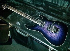 ESP Horizon FR-II Reindeer Blue w/Duncans RARE Guitar & Case - Made in Japan