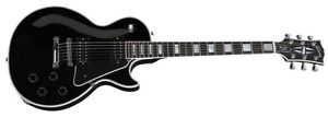 Guitarra eléctrica Gibson Les Paul Custom Ebony Chrome Hardware 2012