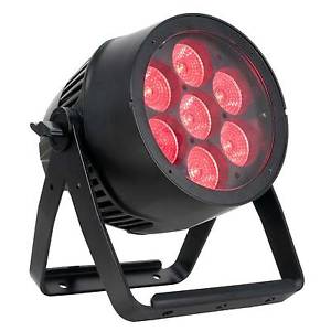 American DJ 7PZ IP IP65 Outdoor Rated Metal LED Par with Motorized Zoom Open Box