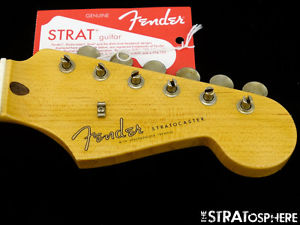 Fender USA Custom Shop 1958 Relic Stratocaster NECK + TUNERS Guitar Strat Maple