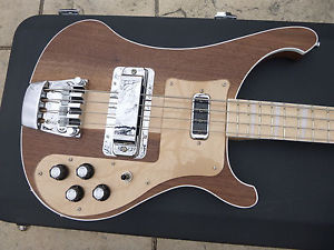 One of kind Rickenbacker 4003 W Walnut Bass Guitar w/ Case PERFECT