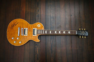 2010 Gibson Les Paul SLASH AFD signed with COA !!!