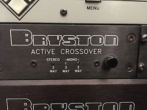 Bryston 10B Active Stereo Electronic Crossover w/ XLR Connectors