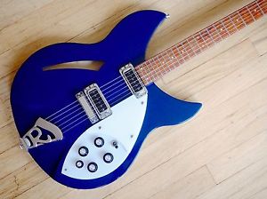 2007 Rickenbacker 330 Electric Guitar Midnight Blue Near Mint w/ohc, 360