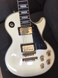 Orville by Gibson LPC Les Paul Custom White 1991 Made In Japan w/ HSC