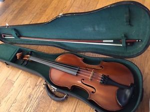 WONDERFUL OLD VIOLIN - POSSIBLY FRENCH? (LABELED EUGENE LANGONET 1930)