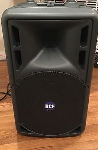Two RCF ART 312-Two-Way Powered Speakers + Protective Covers