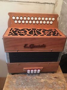Accordion E.guidi 23 K 8 Bass Tuning Bc With Cagnoni Reeds
