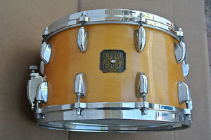 80's GRETSCH USA Jasper Era BLONDE or NATURAL 8X14 SNARE DRUM for YOUR SET! V999