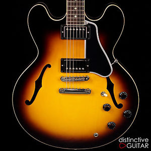 GIBSON CUSTOM SHOP ES-335 MEMPHIS ELECTRIC GUITAR IN SUNBURST FINISH PAF TONE