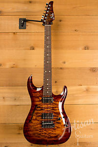 Suhr Standard Series Archtop Electric Guitar Bengal Burst Pre-Owned 2014