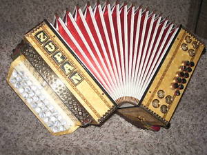 Slovenian Quality Zupan Alpe II-D 3 Row Diatonic Button Box Accordion C,F,Bb