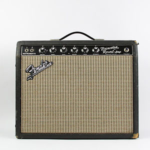 Vintage 1965 Fender Princeton Reverb Blackface Combo!