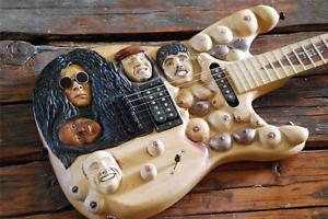 McSwain Guitars "Howard Stern -King of All Media" Electric Guitar