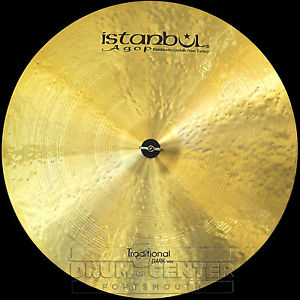 Istanbul Agop Traditional Dark Ride Cymbal 26" 2911 grams - VIDEO - DR26