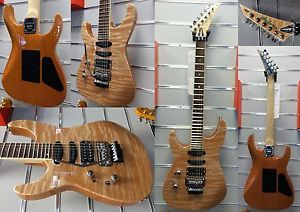 JACKSON USA Custom Shop Dinky- DK1 Quilt Natural- Lefthand -One of !!