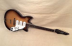 Vintage 1960 Egmond Super Solid 7 Electric Guitar Rare-Holland 1950's Beatles