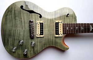 PRS SE Zach Myers Electric Guitar Singlecut Trampas Green Bird Inlays MIK w/HSC