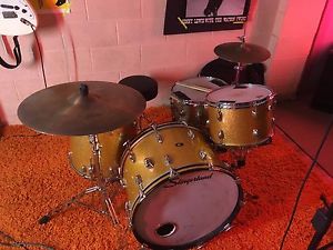 1963 Gold Sparkle Slingerland Drumset