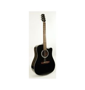 Boulder Creek ECS1-B Stage & Studio noire - Guitare électro-acoustique