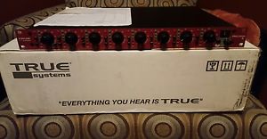 True Systems Precision 8 channel mic preamplifier,original owner and packaging
