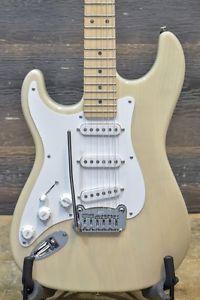 G&L USA Legacy Swamp Ash Blonde Left-Handed Electric Guitar w/ Case - #CLF53697
