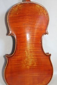 Nr.87.Sehr schöne Geige mit Zettel Frank Reiner Hamburgsis 1923