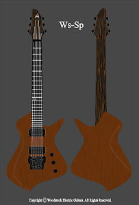 Woodstock - Sp Standard - Hand Made to Order Electric Guitar BODY & NECK ONLY!!