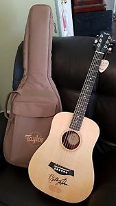 *LN!*~EPIC RECORDS~BILLY GILMAN Signed BABY TAYLOR  301-GB - w/Taylor Bag~*RARE*
