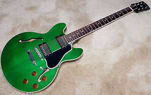 Gibson Custom Shop CS 336 Electric Guitar*Rare Translucent Green Finish*2011