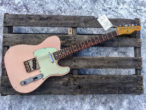 Nash Guitars T-63 SHELL PINK Telecaster Electric Guitar LIGHT AGING