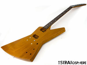 2016 Gibson USA Explorer T Faded BODY & NECK Project Guitar Parts American Amber