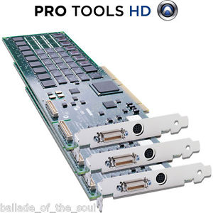 Avid Digidesign Pro Tools HD3 PCI PCI-X HD Core + Accel with HD 8 license + iLok