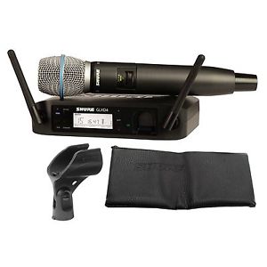 Shure GLXD24/B87A Digital Wireless Handheld System w/BETA87A Mic.