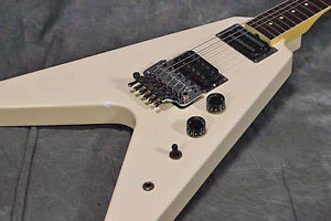 Used FERNANDES / BURNY Fernandez / Barney / BSV-70 White Modified from JAPAN EMS