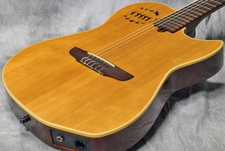Used Godin Godan / Multiac Nylon Duet Natural from JAPAN EMS